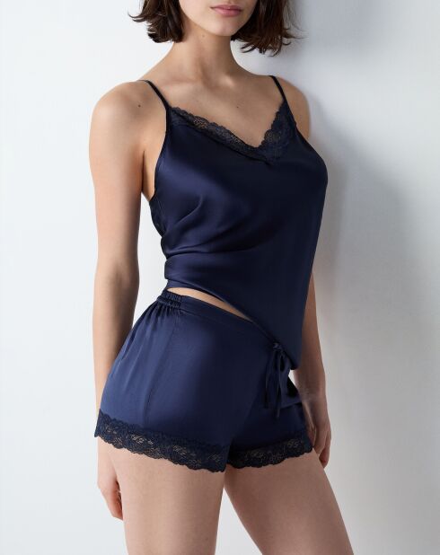 Camisola azul lechoso