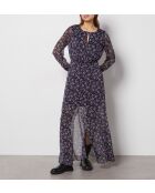 Blaugrünes Printkleid Primrosea