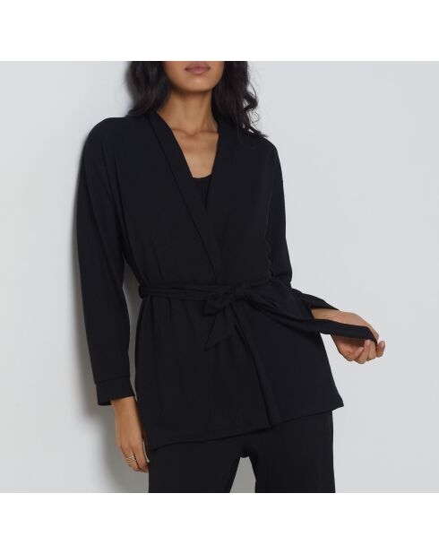 Déshabillé Eliana noir