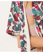 Déshabillé Leafie écru