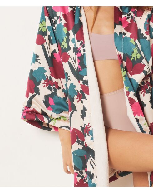 Déshabillé Leafie écru