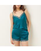 Blaugrüne Sentiment Shorts