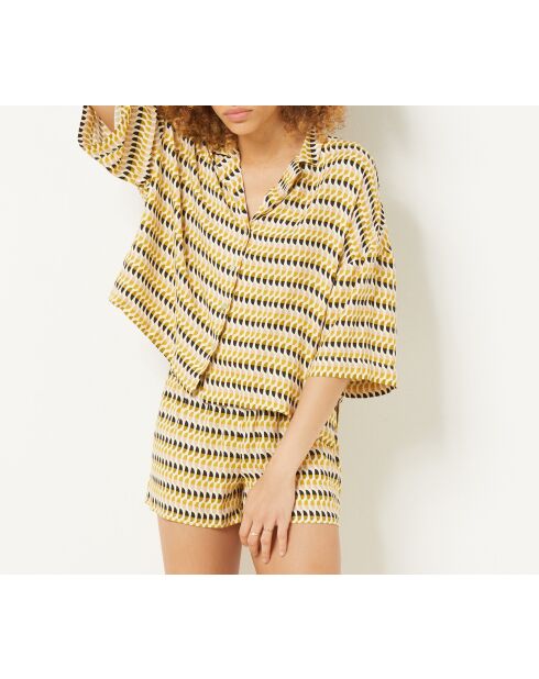 Mehrfarbiges Hemd Micha