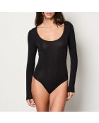 Warm Me Up schwarzer einteiliger Body