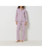 Charlyn malvenfarbenes Hemd