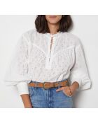 Blusa Olivia bianca