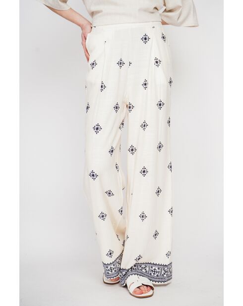Pantalon Brie blanc