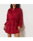 Déshabillé Greenland bordeaux grenat