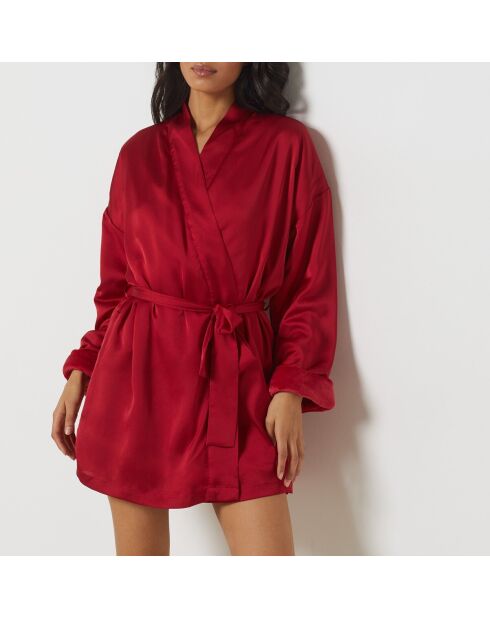 Déshabillé Greenland bordeaux grenat