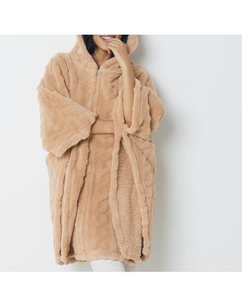 Poncho Nalane beige