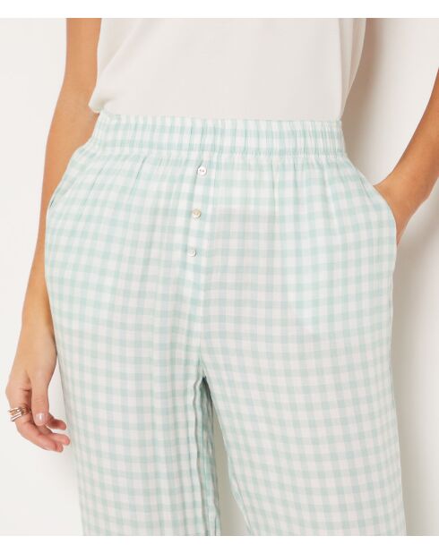 Nile groene Caissy broek