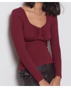 Burgundy A Arzur trui