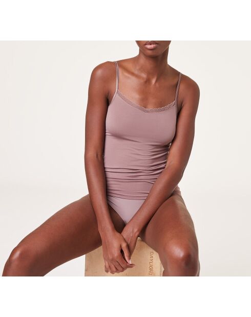 Warm Me Up Lace Hemdje taupe