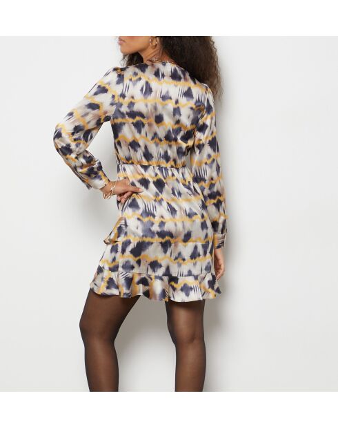 Nena veelkleurige jurk met print