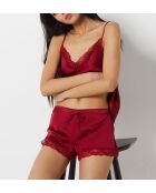 Rode Milky korte broek