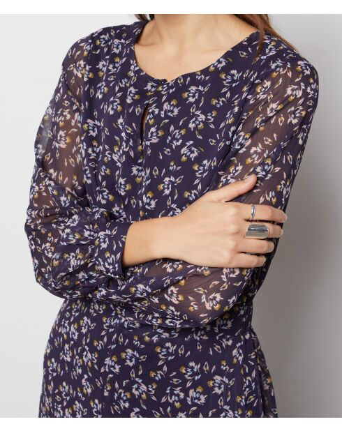 Blaugrünes Printkleid Primrosea