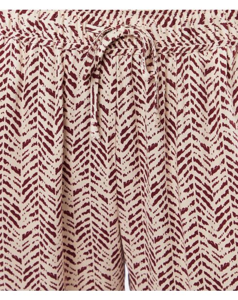 Sana broek met zalm en perzik