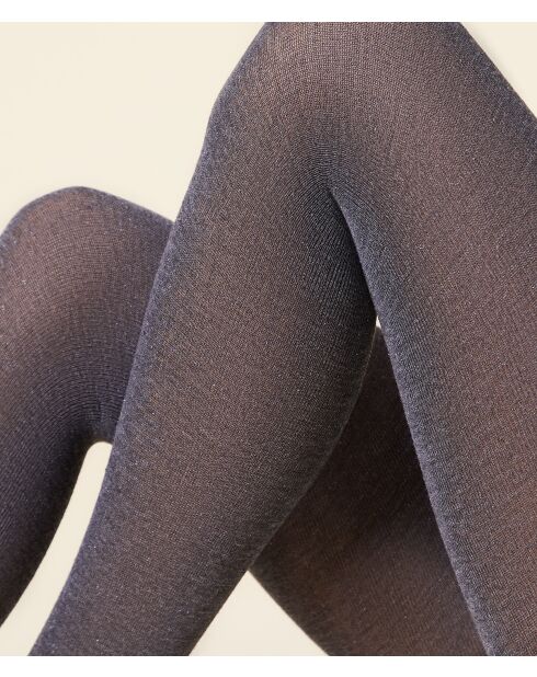 Collant Enea Gris Lurex anthracite