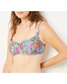 Veelkleurige Rosklide SPE Bandeau-bh zonder frame