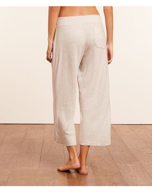 Amythis lichtgrijze broek