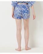 Koningsblauwe korte broek Mantra