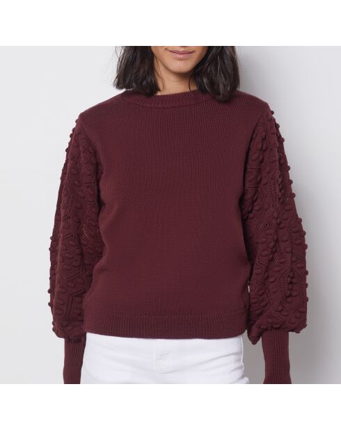 Pull Chaitaly bordeaux