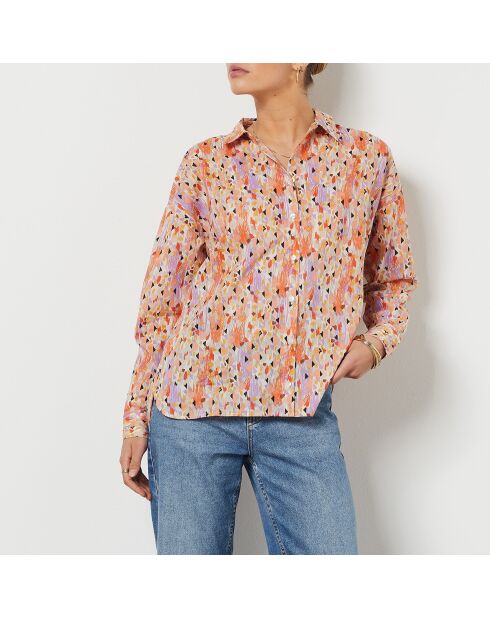 Fafa Shirt mit mehrfarbigem Druck