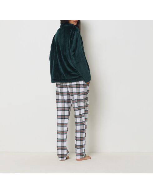 Pyjama trois pièces Ventura vert sapin