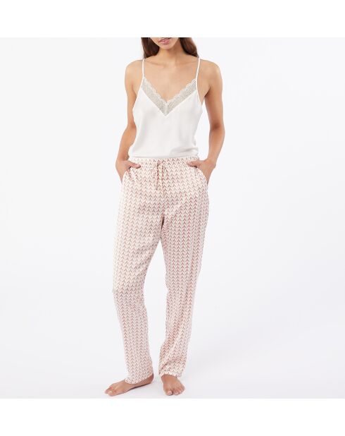 Pyjama trois pièces Jorun écru