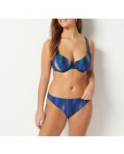 Soutien-gorge avec armature classique Baltic imprimé bleu vert