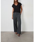 Joss V schwarzes T-Shirt