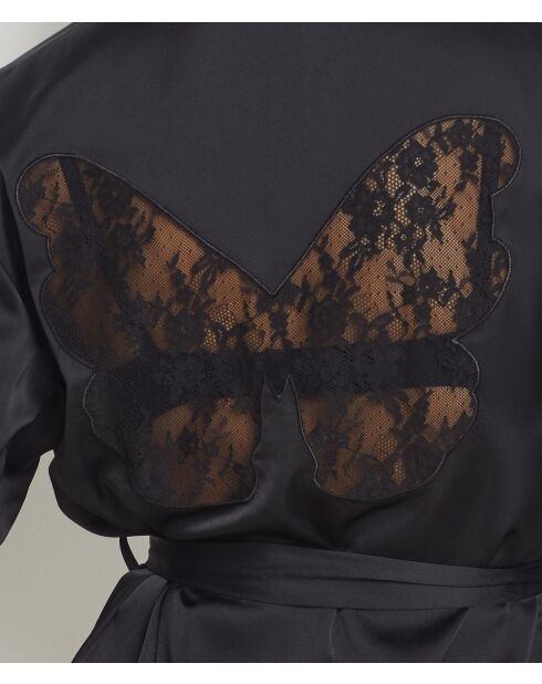 Déshabillé Butterfly noir