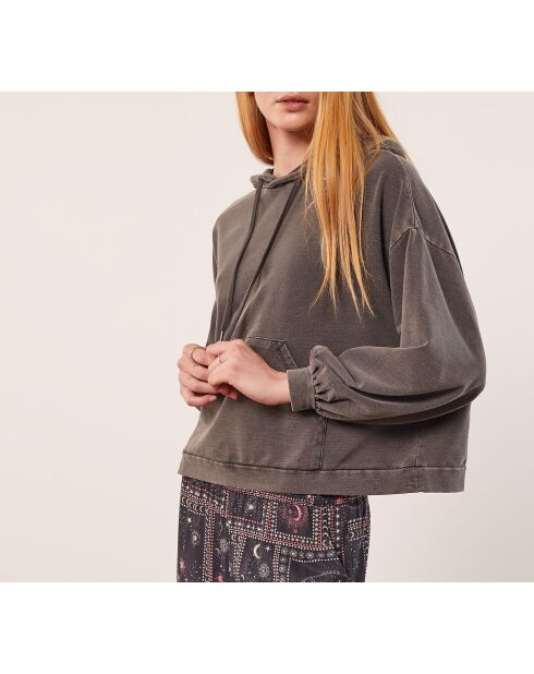 Sudadera Mira antracita