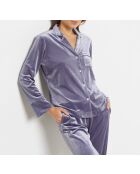 Belle nachtblauw hemd