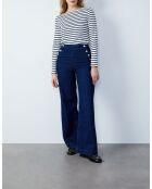 Middernachtblauwe Domino-broek