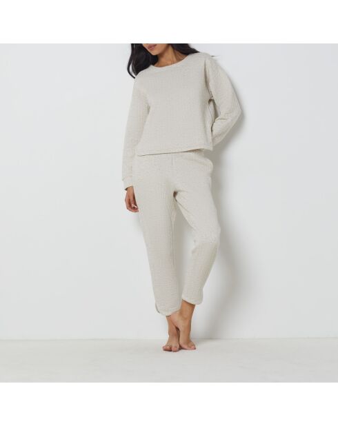 Sudadera Enoha beige