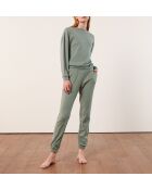 Khakifarbenes olivgrünes Top