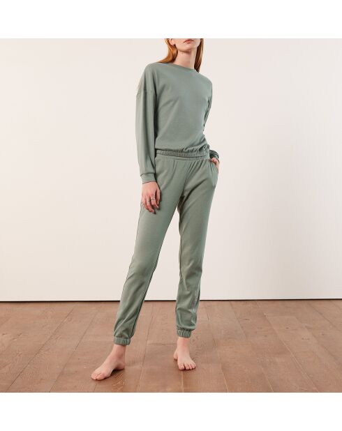 Top color caqui verde oliva