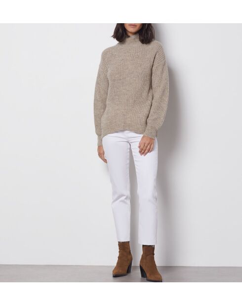 Maglione beige Chitra