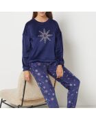 Reena Spe zweiteiliger Pyjama, marineblau