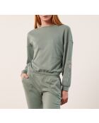 Khakifarbenes olivgrünes Top