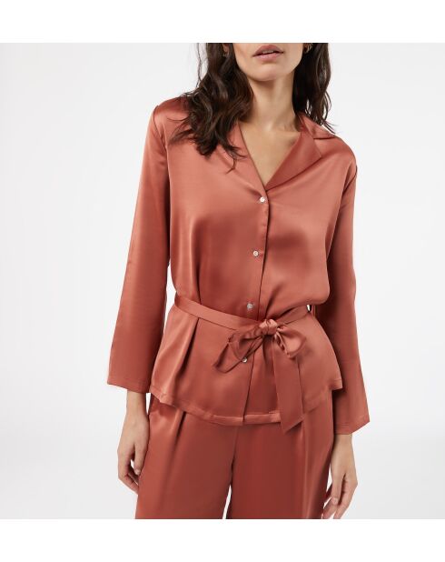 Mery taupefarbenes Hemd