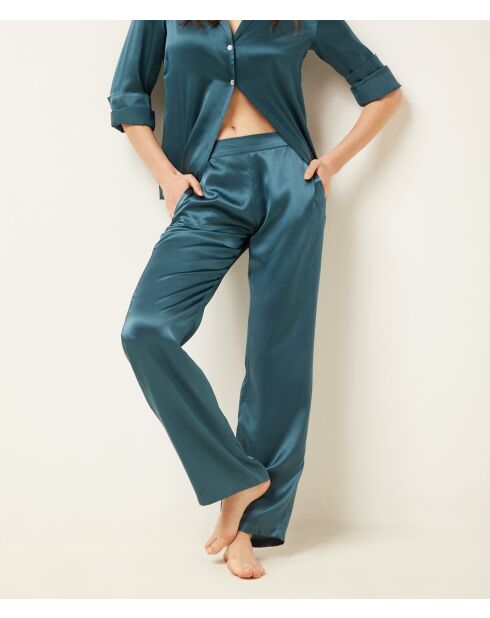 Pantaloni verde perlato