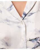 Ecrufarbenes Darnelhemd