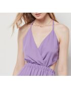 Fedena lavendelblauwe jurk