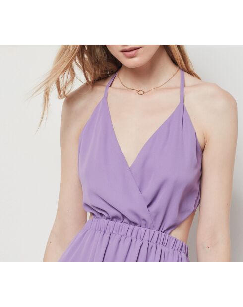 Fedena lavendelblauwe jurk