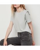 T-shirt Canori grigio chiaro