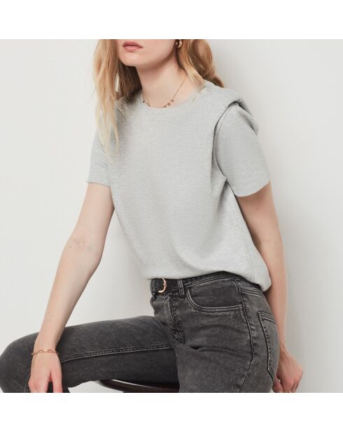 Canori lichtgrijs t-shirt