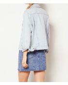 Chaqueta azul celeste