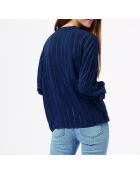 Marineblaues Hemd Emia